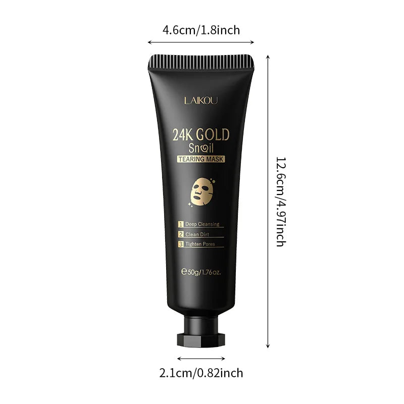 Gold  Face Mask