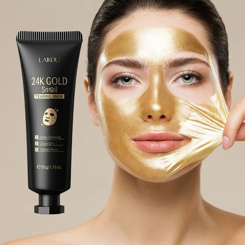Gold  Face Mask